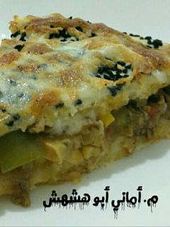 صورة لوصفة الفطيرة التركية 💜💜