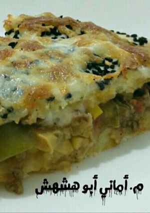صورة لوصفة الفطيرة التركية 💜💜