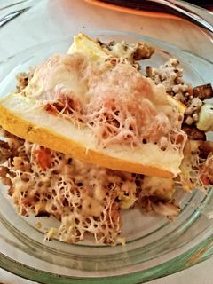 Töltött cukkini recept fotója