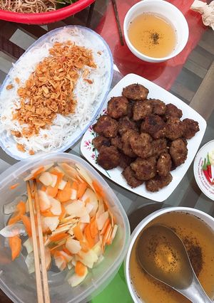 Hình của món Bún chả nhà làm 🤤.