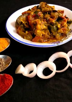चटपटा मसाला बैंगन(chatpata masala baingan recipe in hindi) रेसिपी मुख्य फोटो