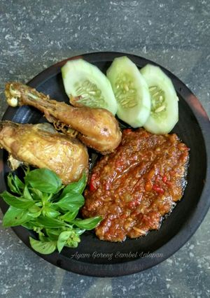 Foto resep Ayam Goreng Sambel Lalapan
