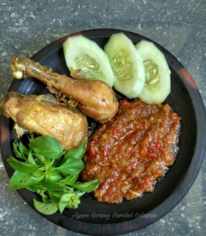 Foto resep Ayam Goreng Sambel Lalapan
