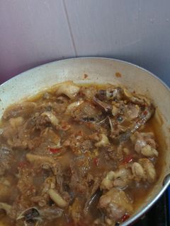 Hình của món Thịt vịt kho gừng.