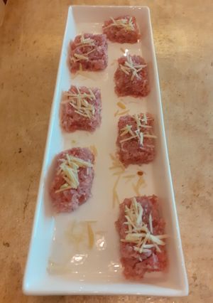 A picture of Coconut Barfi.