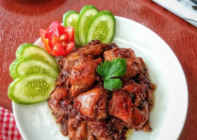 Ayam Kecap Mentega Simpel