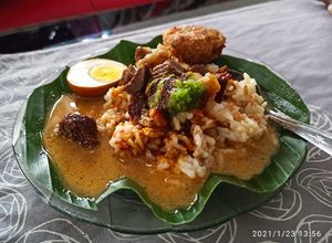 Foto resep 4. Nasi Gandul / Sego Gandul khas Pati resep asli