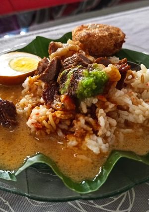 Foto resep 4. Nasi Gandul / Sego Gandul khas Pati resep asli