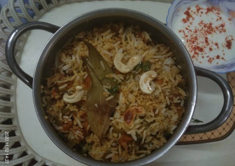 Recipe of Perfect Healthy And Tasty Vegetables pulao