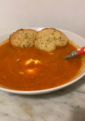 Foto di Roast tomato soup 🍅🧄🧅