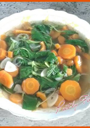Foto resep Sayur Bayam duet Wortel