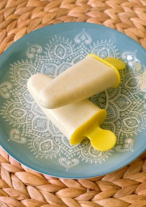 Foto principal de Polos de piña y coco sin azúcar (Thermomix)🍍🥥