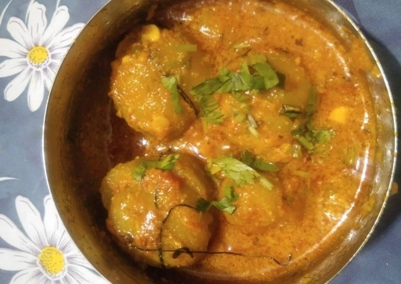 Katori Tinde (Stuffed Indian baby pumpkin)