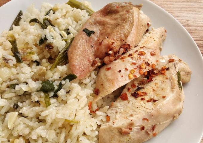 Resep Resep Ayam Hainan Rice Cooker oleh annisaeats - Cookpad