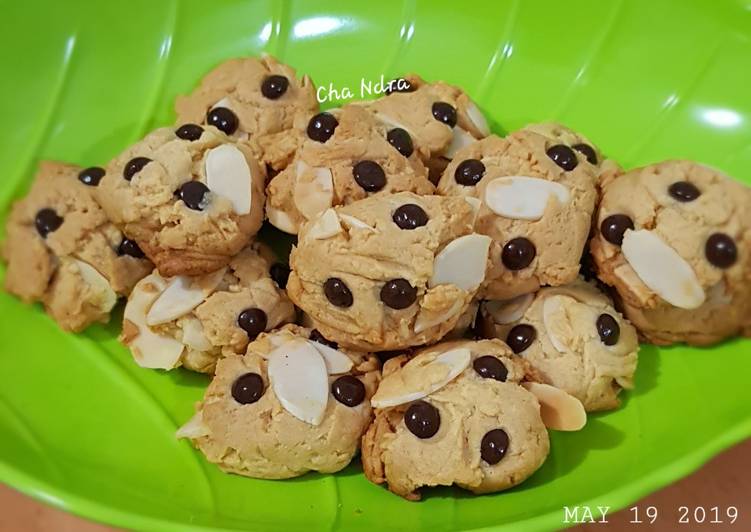 Resep Cookies almond madu, Lezat