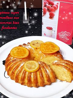 Une photo de Gâteau super moelleux aux pommes bien fondantes