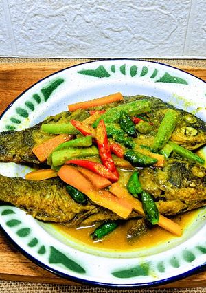 Foto resep Acar ikan mas Wortel Timun