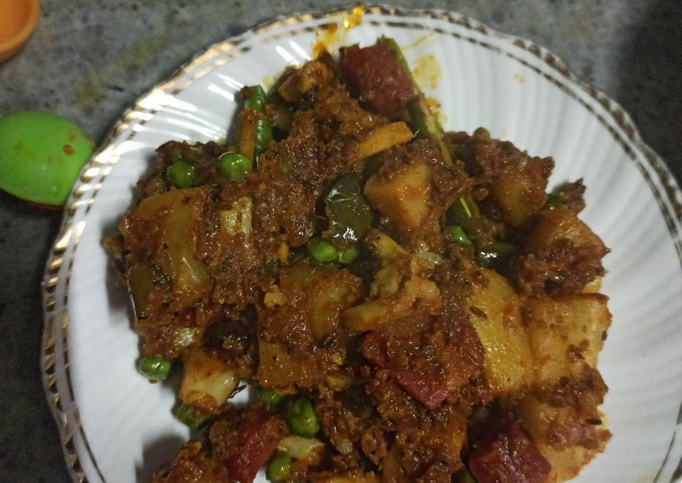 Dhaba Style Mixed Vegetable