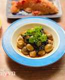 Nấm Rơm Kho Tiêu Xanh