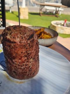 Una foto de Doner kebab casero