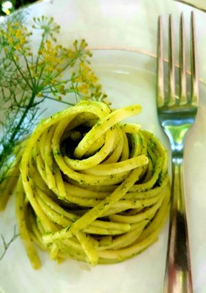 Foto di Linguine con pesto di finocchietto