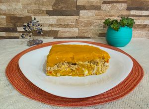 Una foto de Pastel de pollo