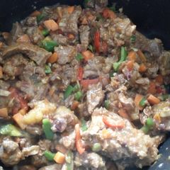 A picture of Beef stew.