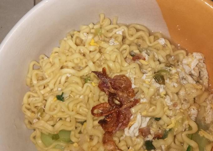 Resep Mi Rebus Nyemek Anti Gagal