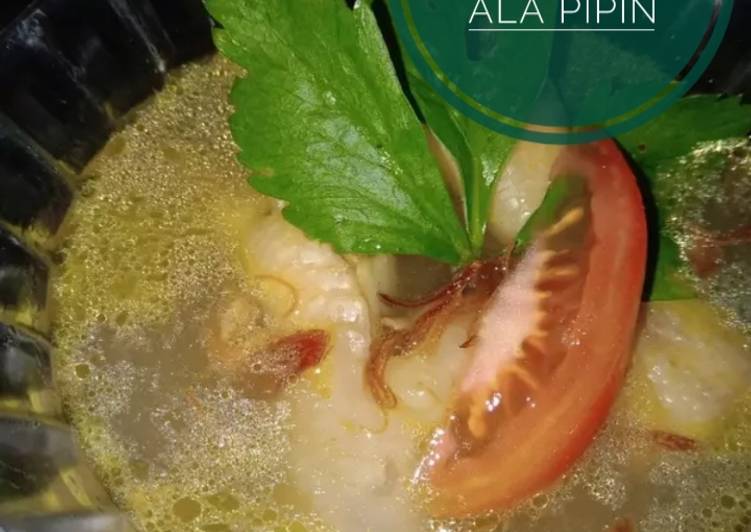 Ceker Ayam Soto Bening ala Pipin