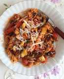 Roasted "Bell" pepper pasta