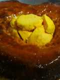 Crema volteada de lúcuma🍈