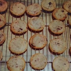 A picture of Chocolate Marble Cookies.