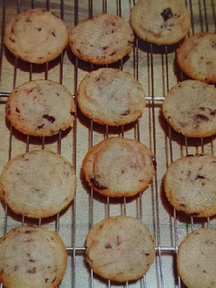 A picture of Chocolate Marble Cookies.