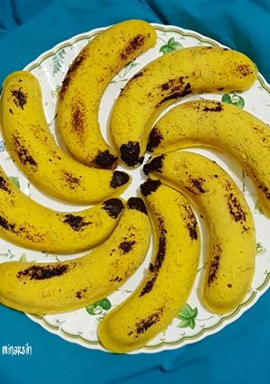Foto resep Banana steam cake