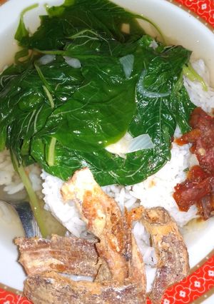 Foto resep Sayur bayem sederhana