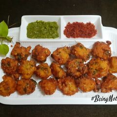 A picture of Corn-Lentils Pakora.