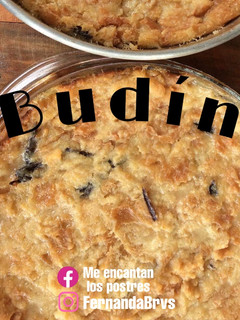 Una foto de Budín de bolillo duro