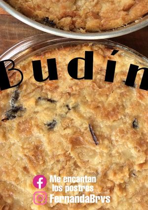 Una foto de Budín de bolillo duro
