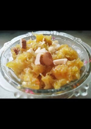 तरबूज के छिलके का हलवा (Tarbooj ke chilke ka Halwa recipe in Hindi) रेसिपी मुख्य फोटो