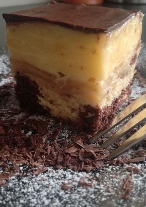 Almás kocka recept fotója