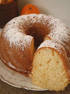 Una foto de Budín de Naranja