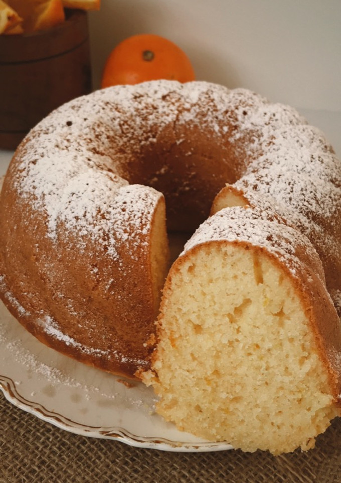 Una foto de Budín de Naranja
