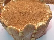 Una foto de mascarpone mango