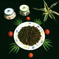 A picture of Masala Bhindi.