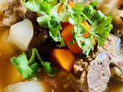 A picture of radish soup