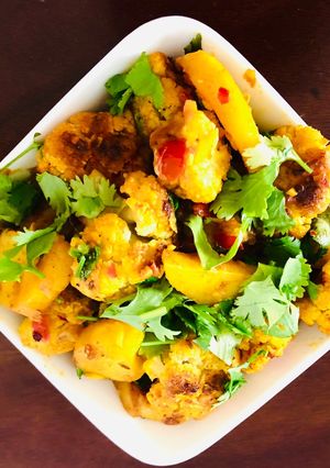 A picture of Gobhi Aloo.
