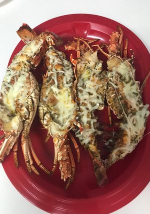 A picture of Broiled Lobster.