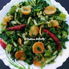 A picture of Spinach Stir Fry.