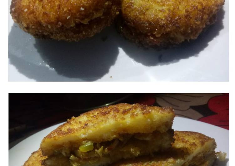 Step-by-Step Guide to Prepare Any-night-of-the-week Chicken bread patties