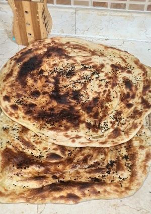 صورة لوصفة خبز يمني في الفرن